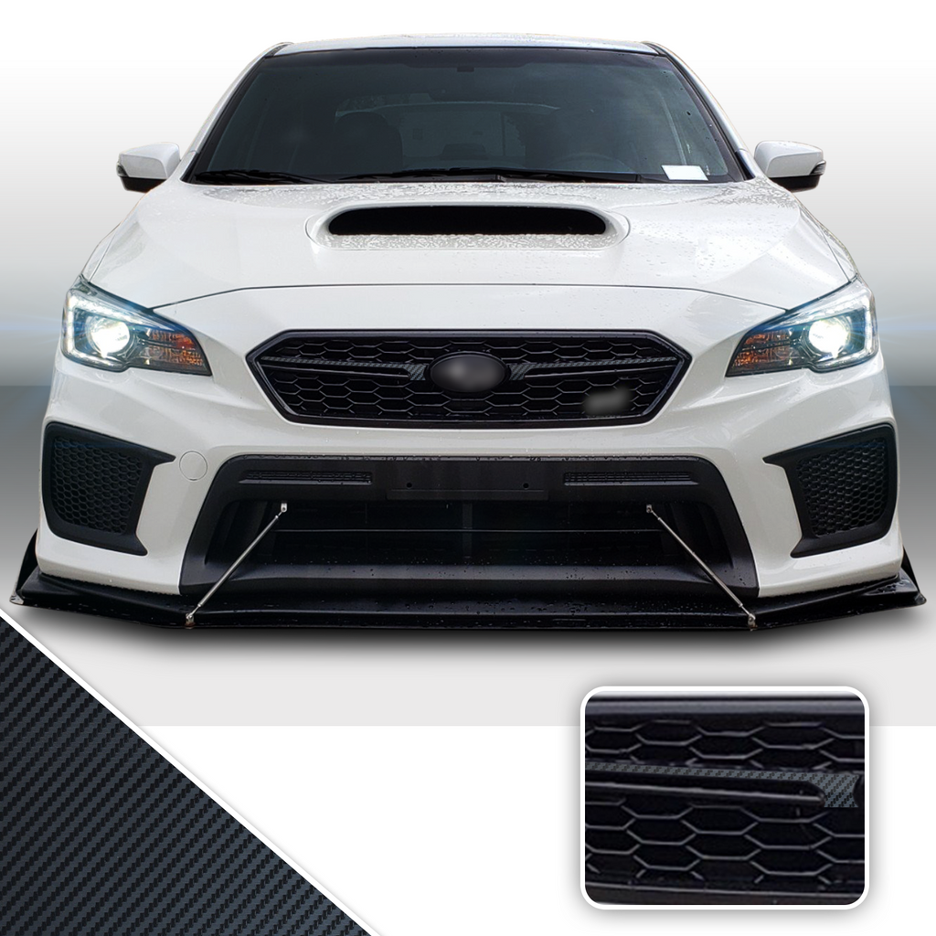 Fab JDM Pinstripe Grille Trim Decal Compatible With and Fits 2018-2020 Subaru WRX STi