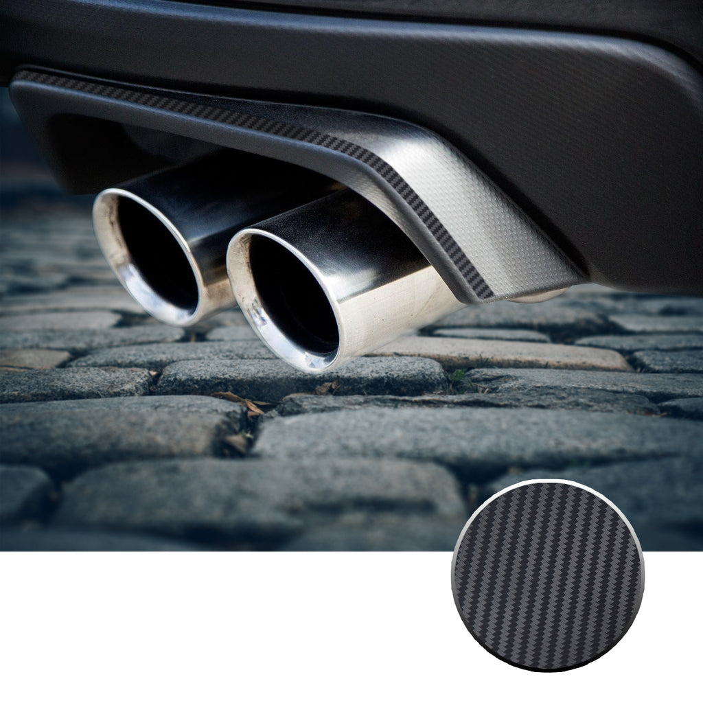 Exhaust Stripe Overlay Trim Decal Compatible With and Fits 2015-2020 Subaru WRX STi