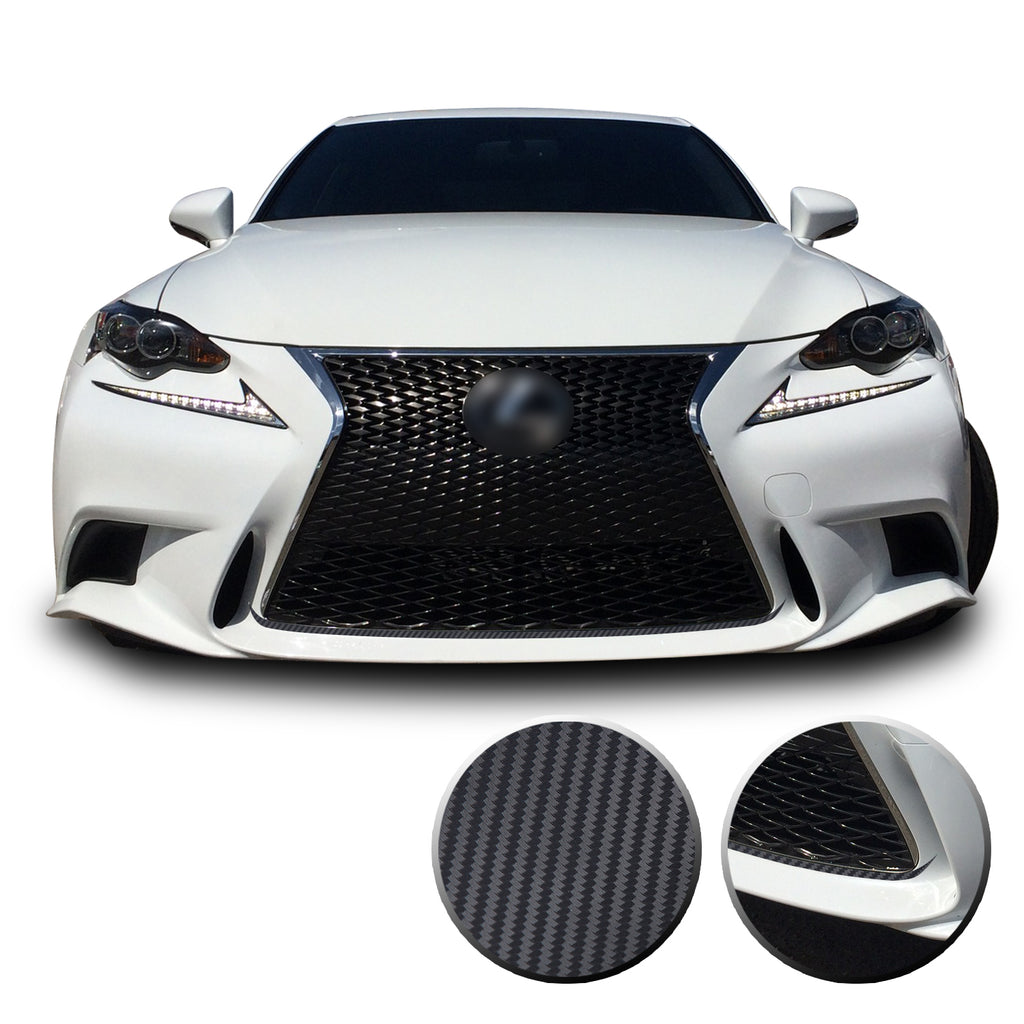 Front Grille Pinstripe Accent Vinyl Decal Overlay Wrap Compatible with Lexus IS200t IS250 IS300 IS F Sport 2014-2016