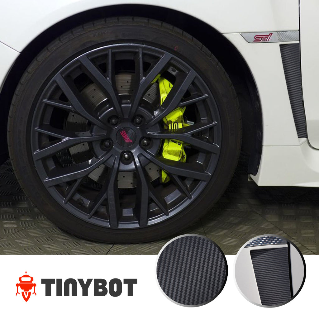 Fender Vent Vinyl Overlay Decal Compatible With and Fits 2015-2019 Subaru WRX STi