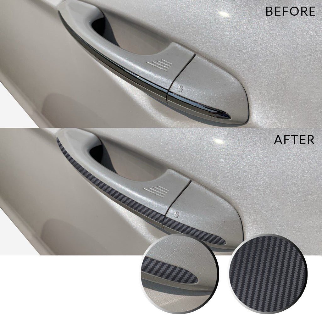 Door Handle Overlay Wrap Vinyl Decal Trim Compatible with and Fits Ford Fusion 2013-2019