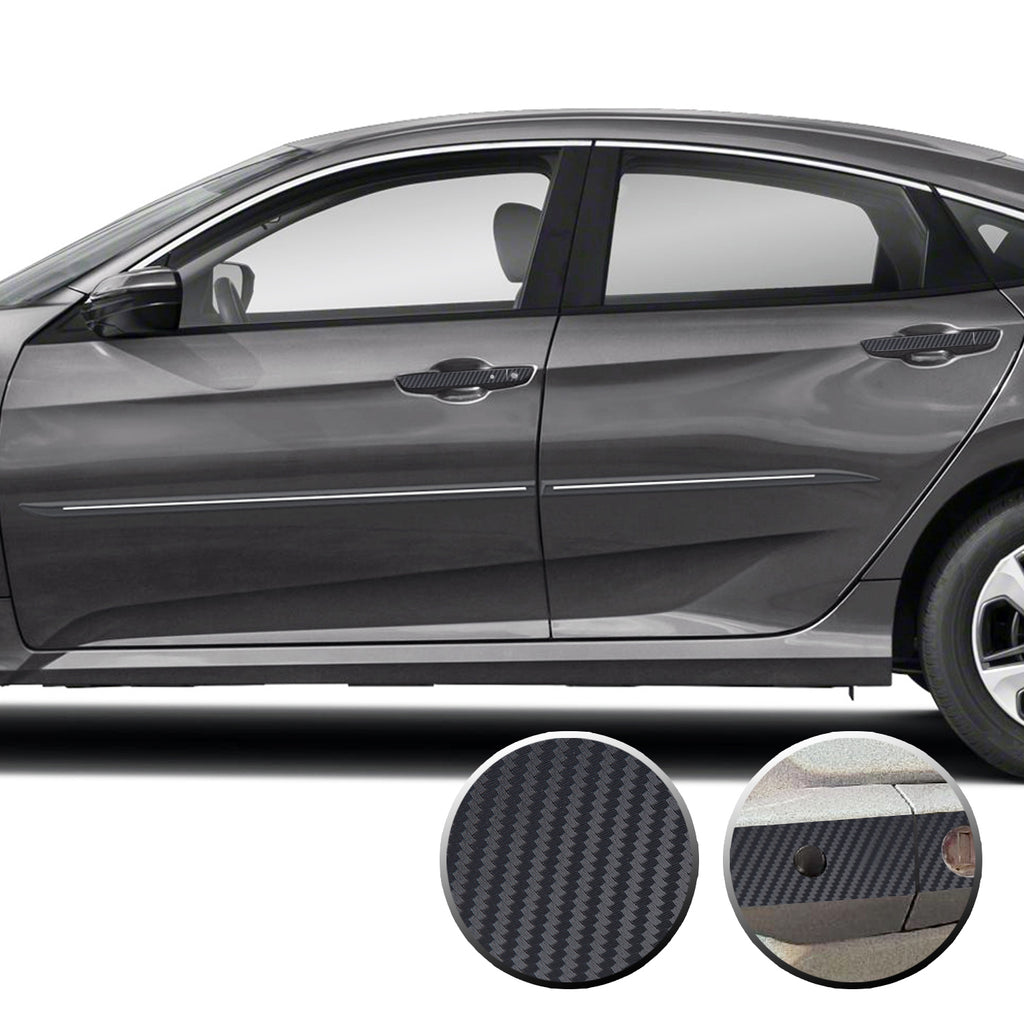 Door Handle Accent Overlay Vinyl Decal Compatible with Honda Civic 2016-2021