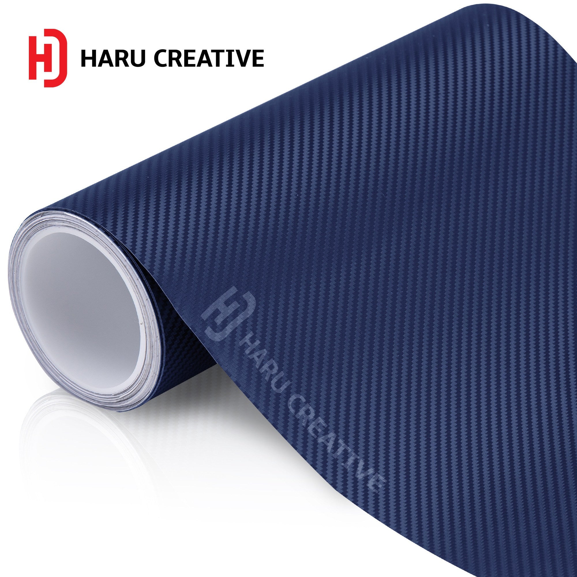 humor Mauve New Zealand Blue 3D Carbon Fiber Vinyl Wrap - Adhesive Decal Film Sheet Roll – Haru  Creative