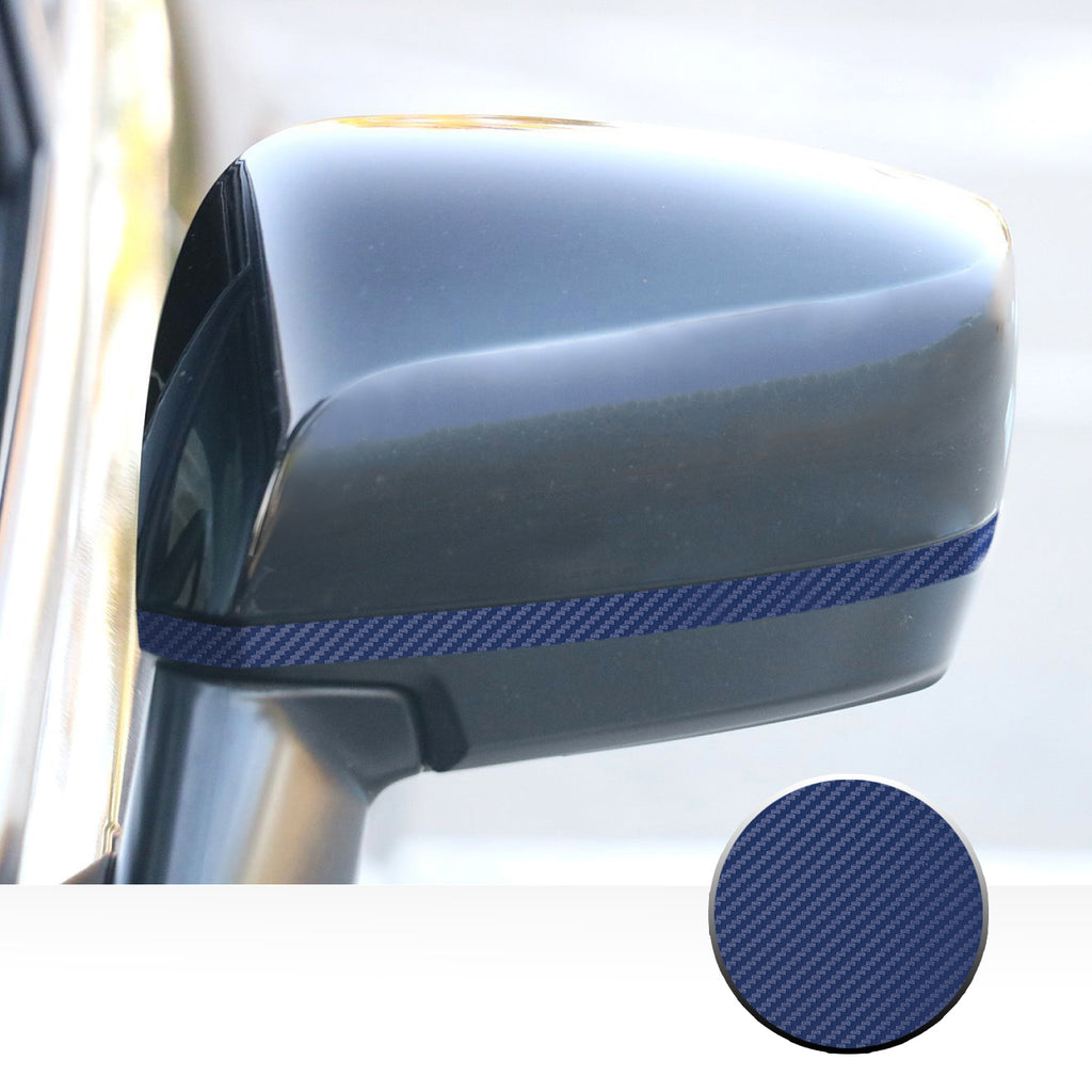 Mirror Trim Vinyl Decal Overlay Wrap Compatible with and Fits WRX STi 2015-2020