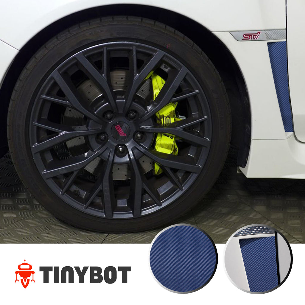 Fender Vent Vinyl Overlay Decal Compatible With and Fits 2015-2019 Subaru WRX STi