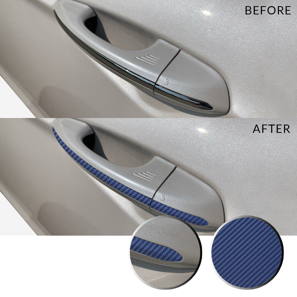 Door Handle Overlay Wrap Vinyl Decal Trim Compatible with and Fits Ford Fusion 2013-2019