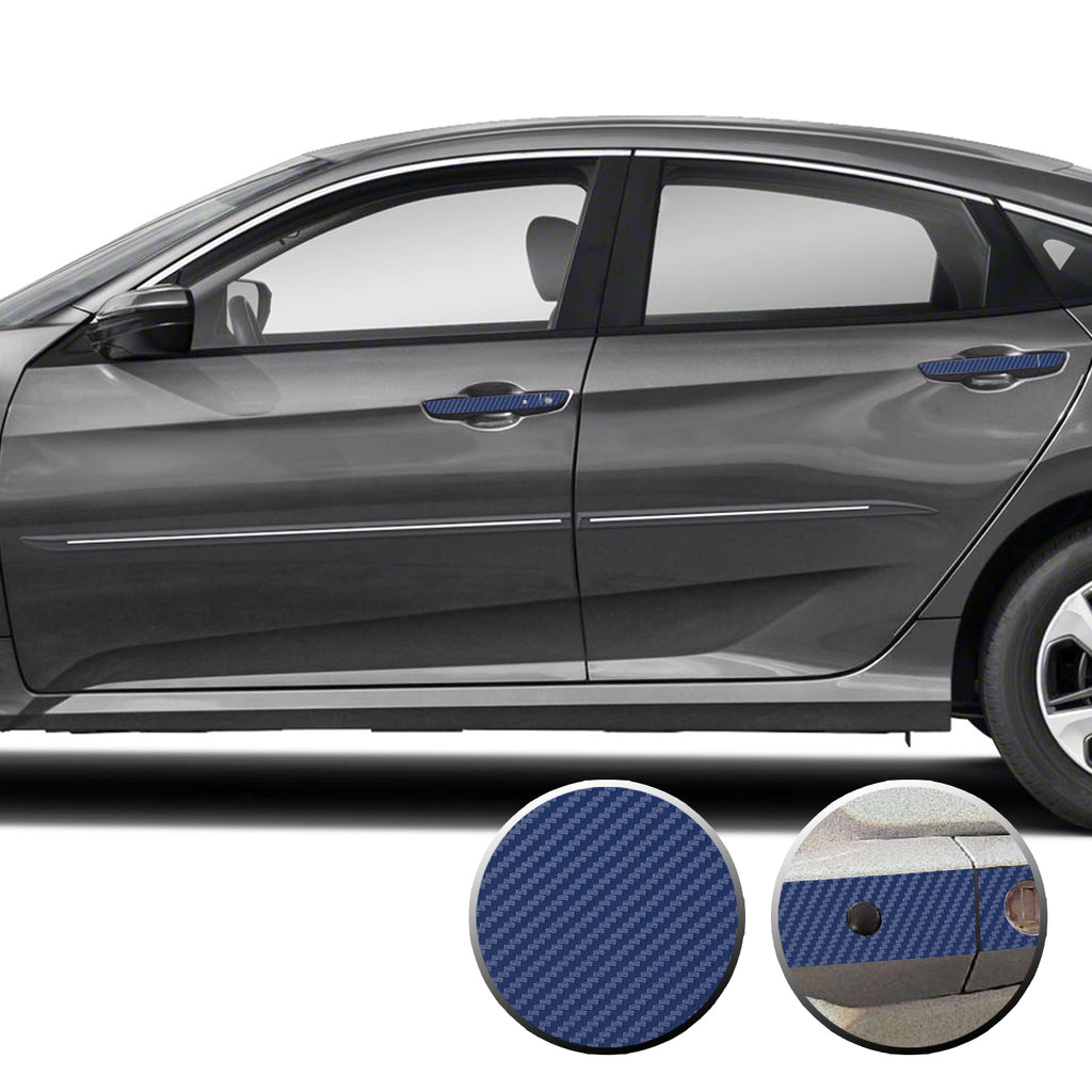 Door Handle Accent Overlay Vinyl Decal Compatible with Honda Civic 2016-2021