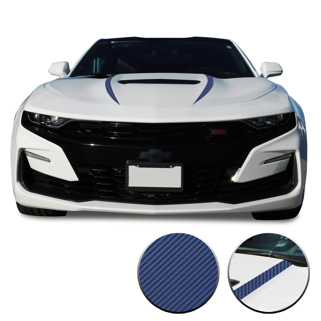Front Hood Spear Vinyl Wrap Decal Cover Protector Compatible with and fits Camaro 2019-2020