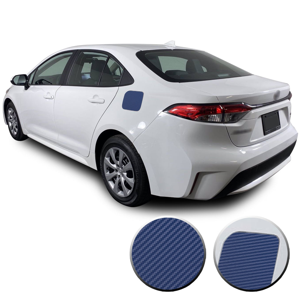 Gas Fuel Door Graphic Overlay Pre Cut Vinyl Decal Compatible with Toyota Corolla 2019 2020 2021
