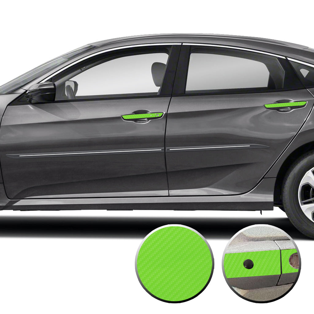 Door Handle Accent Overlay Vinyl Decal Compatible with Honda Civic 2016-2021