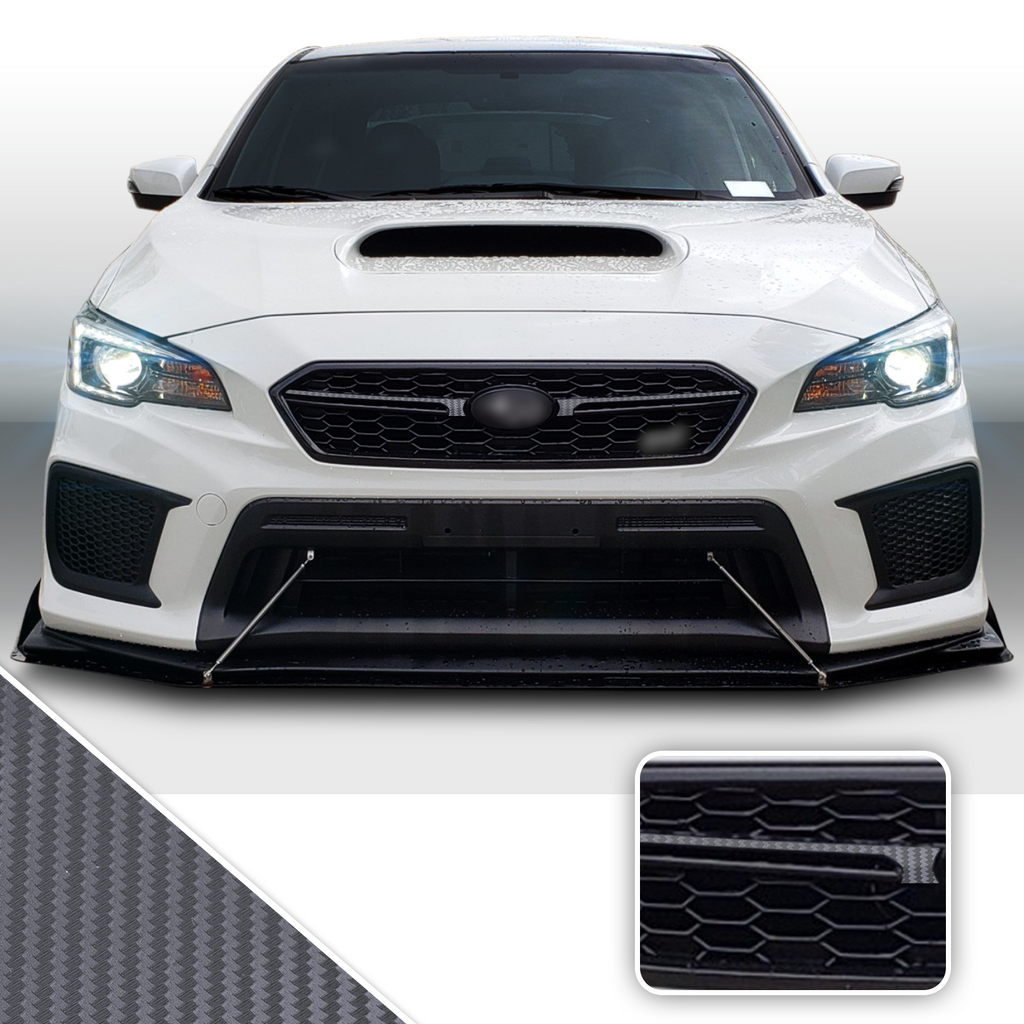 Fab JDM Pinstripe Grille Trim Decal Compatible With and Fits 2018-2020 Subaru WRX STi