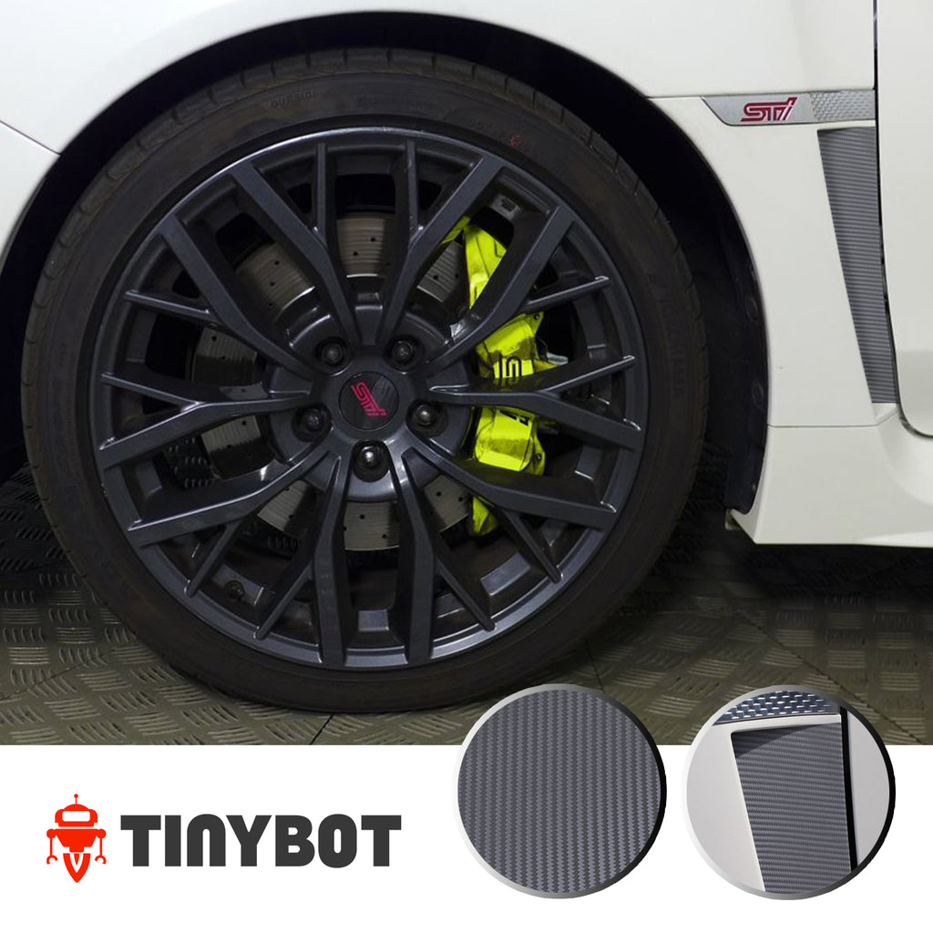 Fender Vent Vinyl Overlay Decal Compatible With and Fits 2015-2019 Subaru WRX STi
