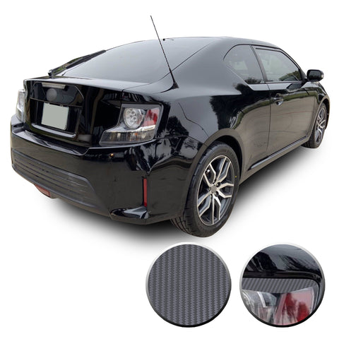 Tail Light Eyelid Eyebrow Overlay Vinyl Decal Compatible with Scion tC 2014-2016