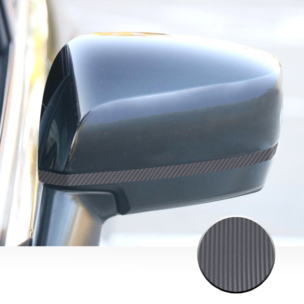 Mirror Trim Vinyl Decal Overlay Wrap Compatible with and Fits WRX STi 2015-2020