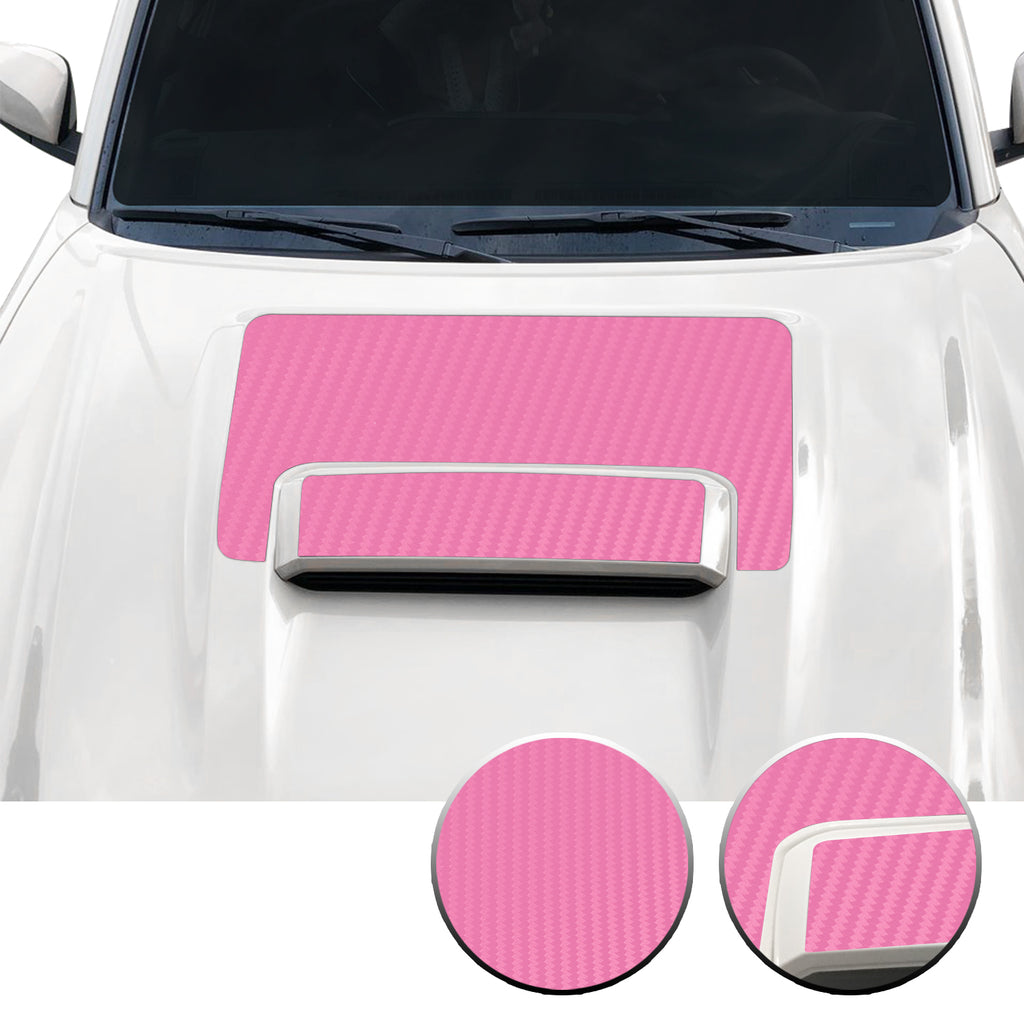 Hood Scoop Vinyl Overlay Decal Wrap Trim Compatible with and Fits Tacoma TRD Sport 2016-2020