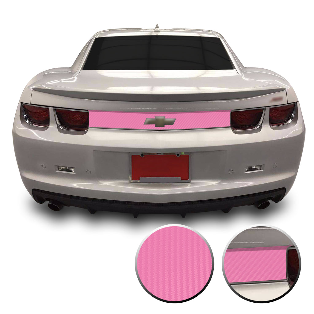 Trunk Rear Decklid Trim Graphic Vinyl Decal Compatible with Chevy Camaro 2010 2011 2012 2013