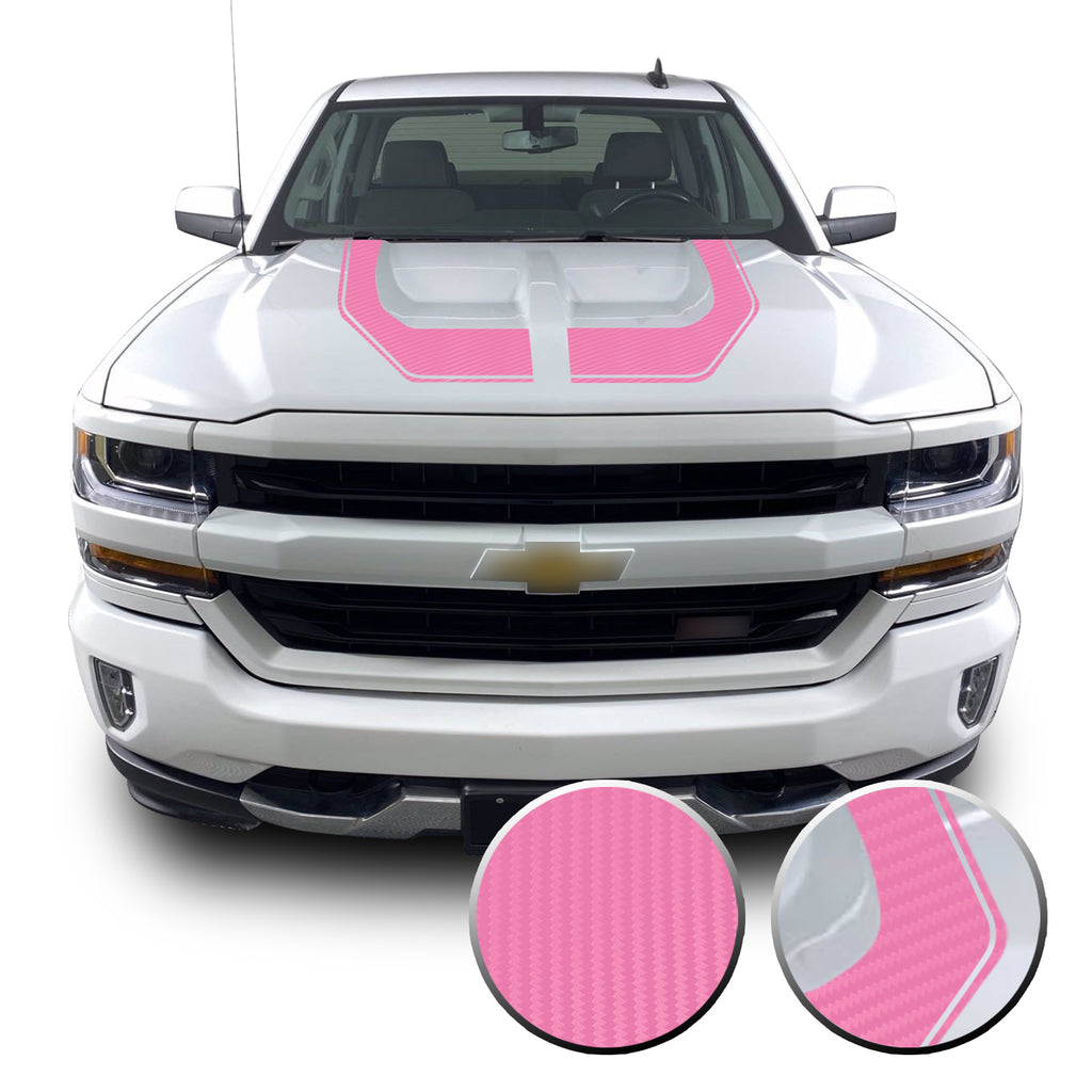 Rally Edition Style Hood Decal for 2016-2018 Z71 Chevrolet Silverado 1500