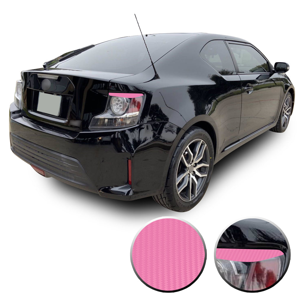 Tail Light Eyelid Eyebrow Overlay Vinyl Decal Compatible with Scion tC 2014-2016