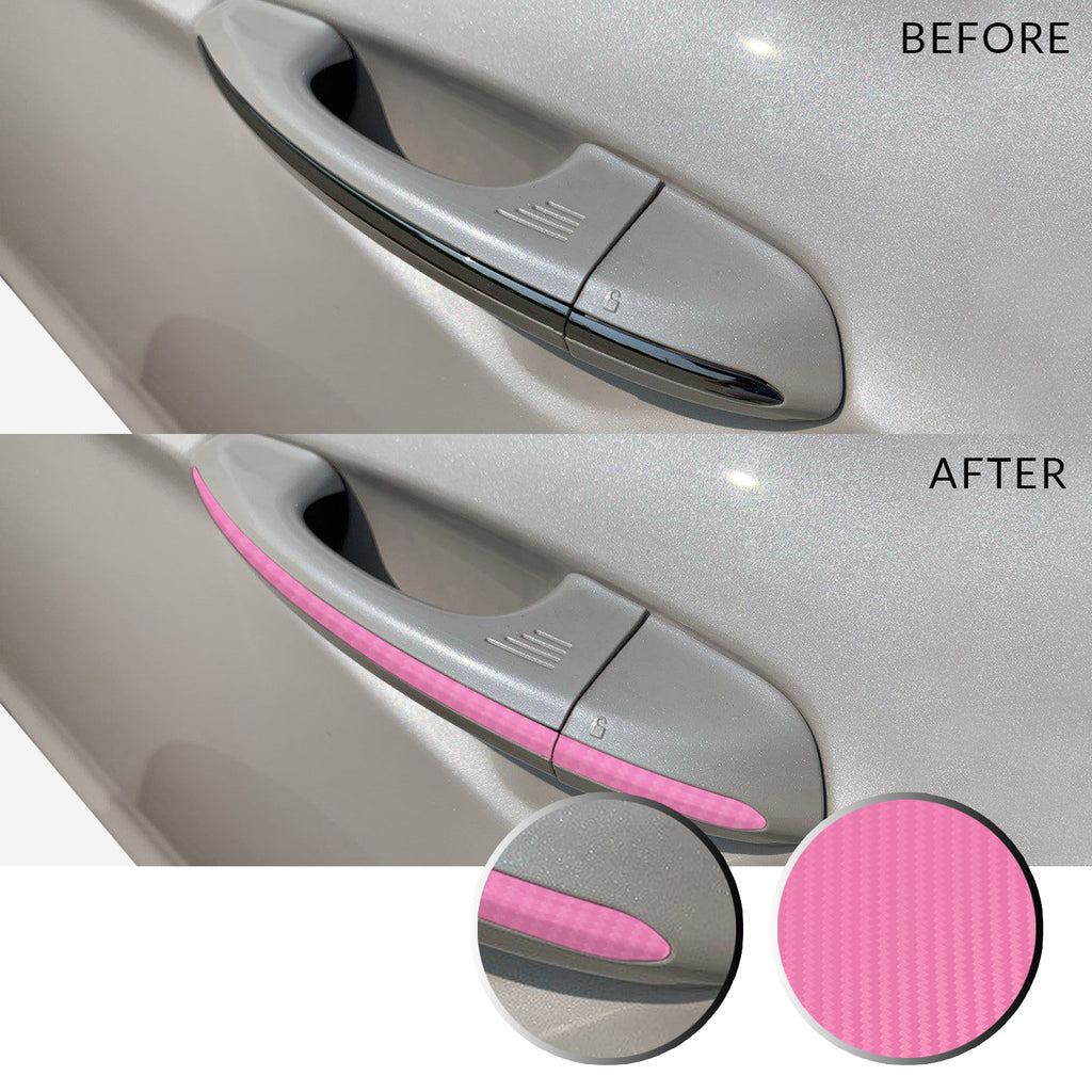 Door Handle Overlay Wrap Vinyl Decal Trim Compatible with and Fits Ford Fusion 2013-2019