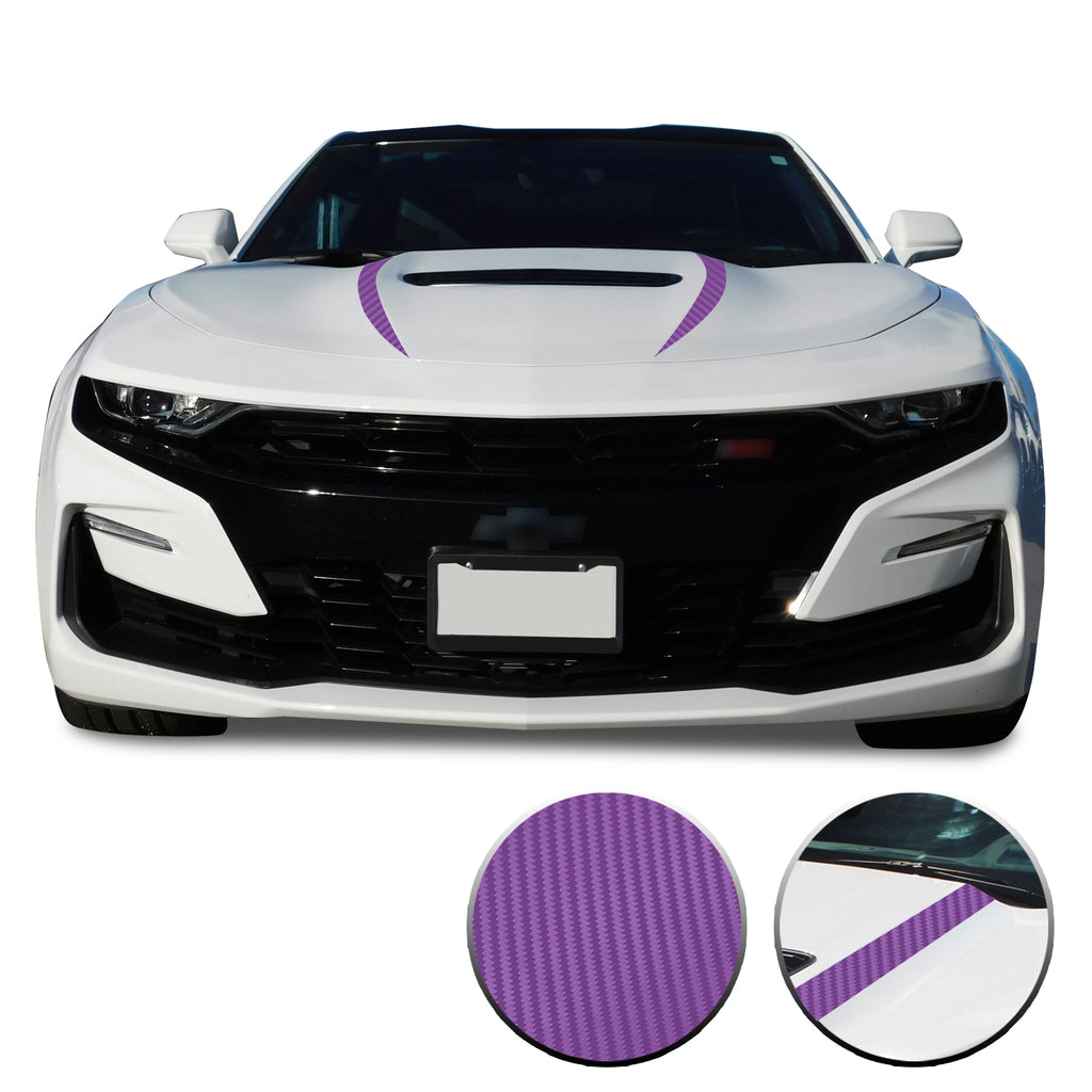 Front Hood Spear Vinyl Wrap Decal Cover Protector Compatible with and fits Camaro 2019-2020