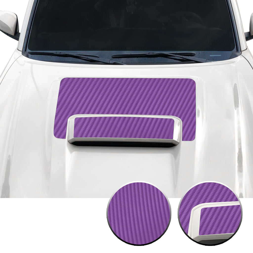 Hood Scoop Vinyl Overlay Decal Wrap Trim Compatible with and Fits Tacoma TRD Sport 2016-2020