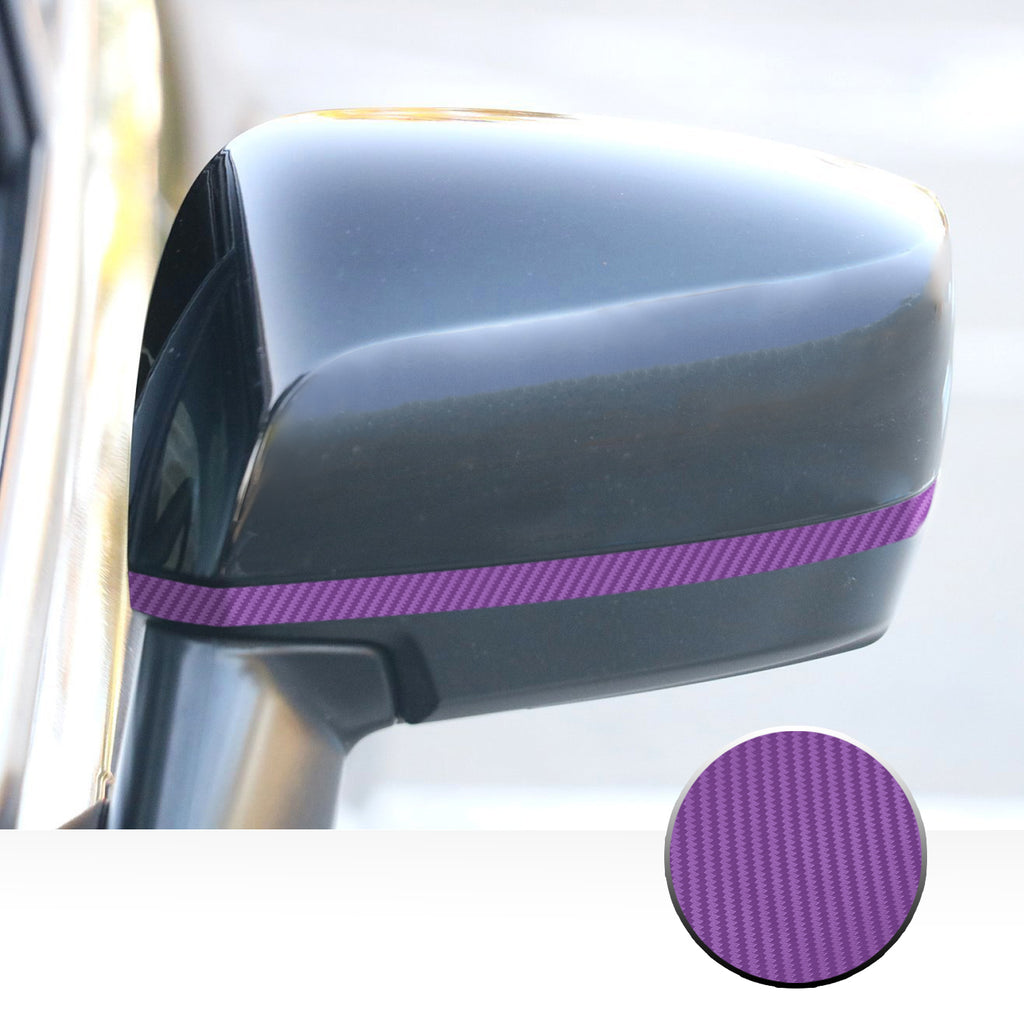 Mirror Trim Vinyl Decal Overlay Wrap Compatible with and Fits WRX STi 2015-2020