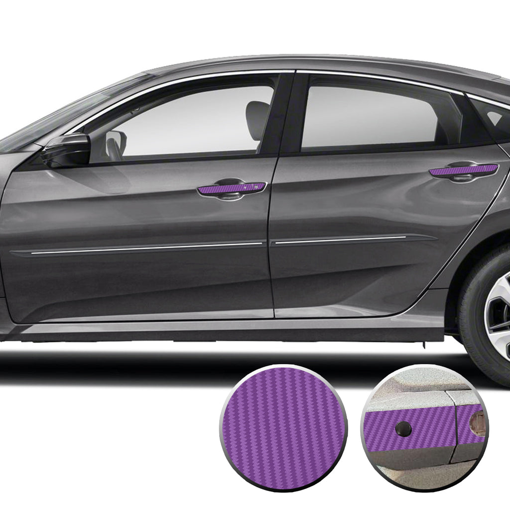 Door Handle Accent Overlay Vinyl Decal Compatible with Honda Civic 2016-2021