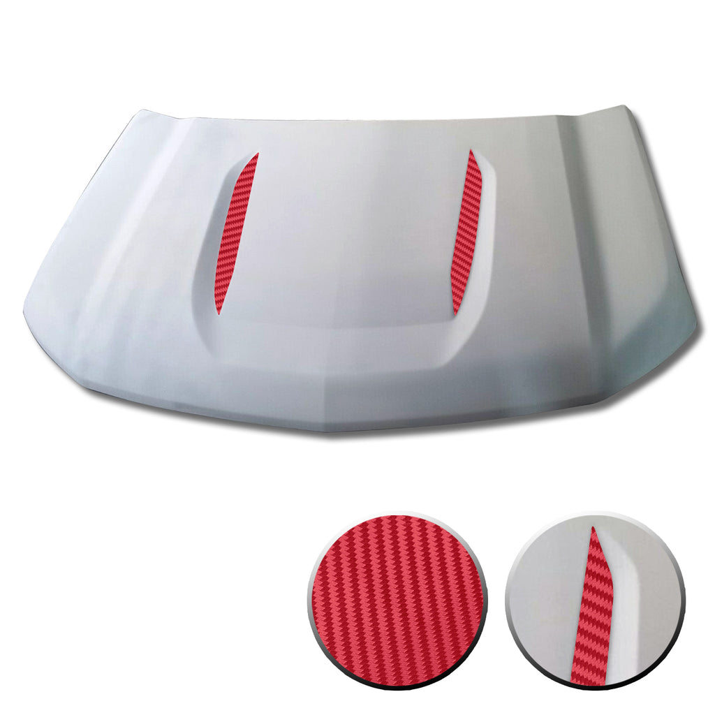 Hood Spears Vinyl Decal Compatible with Chevrolet Silverado 1500 2019-2021