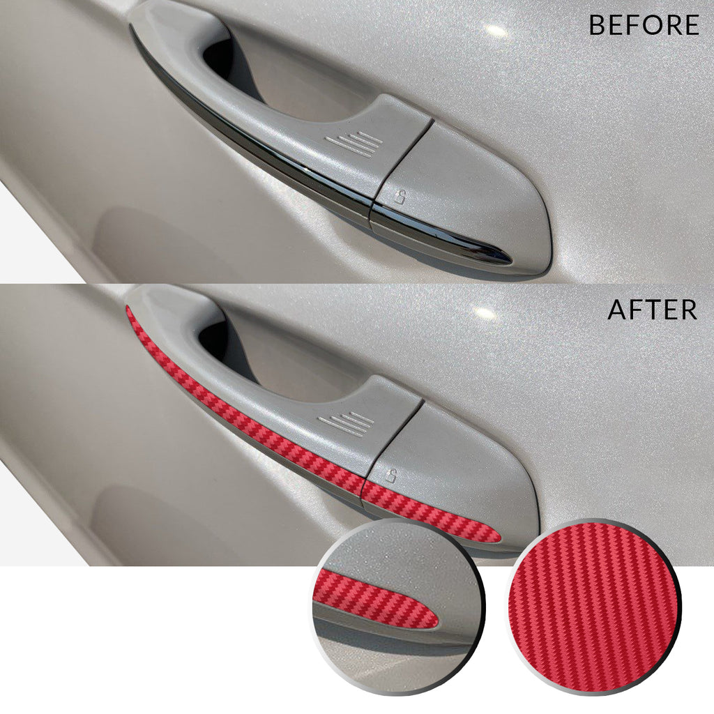 Door Handle Overlay Wrap Vinyl Decal Trim Compatible with and Fits Ford Fusion 2013-2019