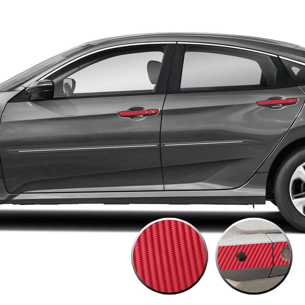 Door Handle Accent Overlay Vinyl Decal Compatible with Honda Civic 2016-2021