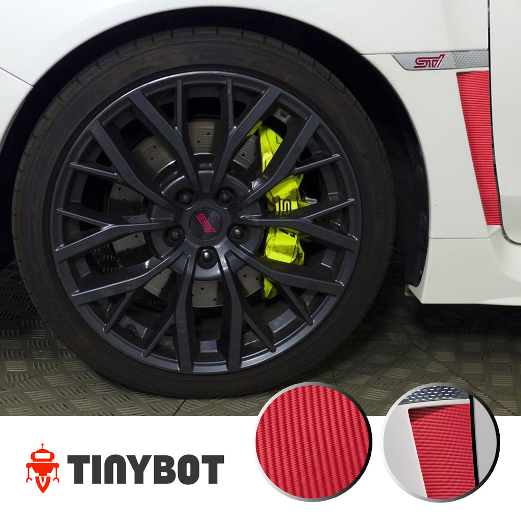 Fender Vent Vinyl Overlay Decal Compatible With and Fits 2015-2019 Subaru WRX STi