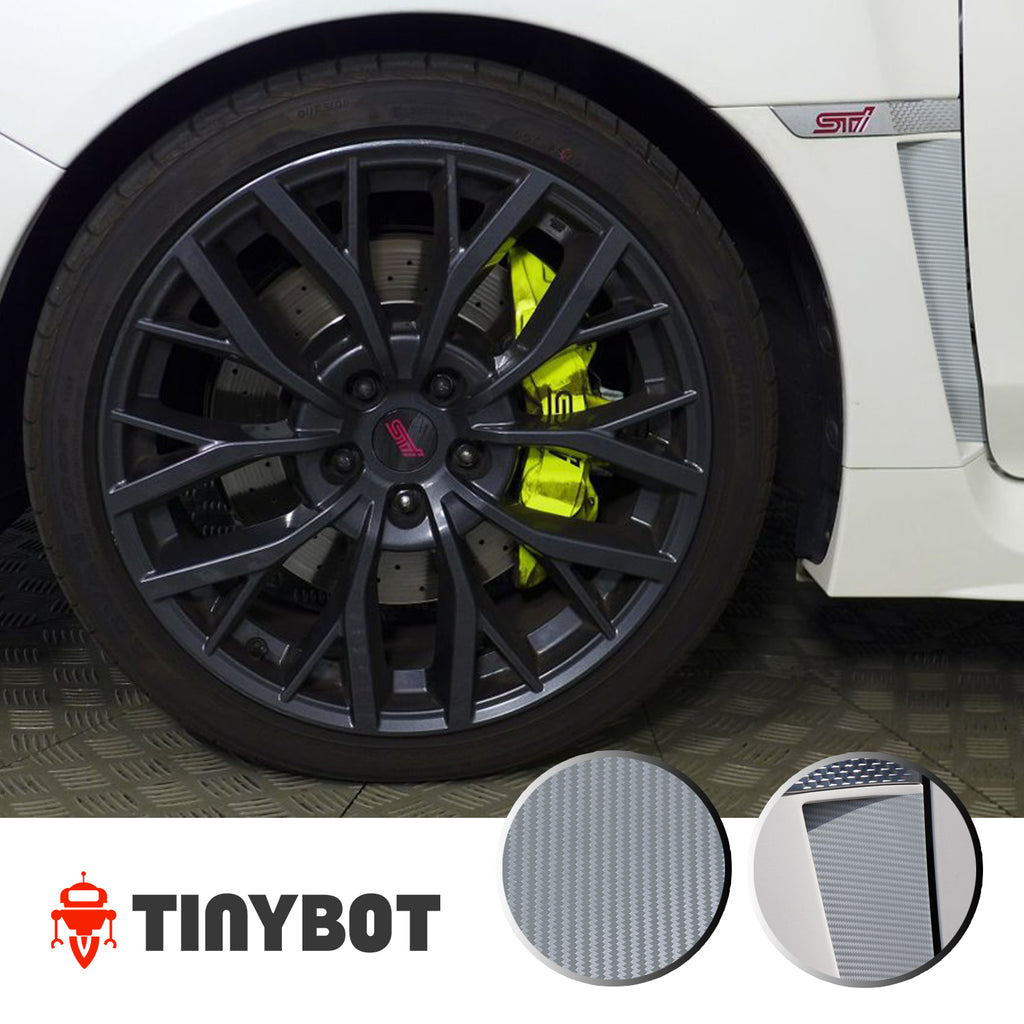 Fender Vent Vinyl Overlay Decal Compatible With and Fits 2015-2019 Subaru WRX STi
