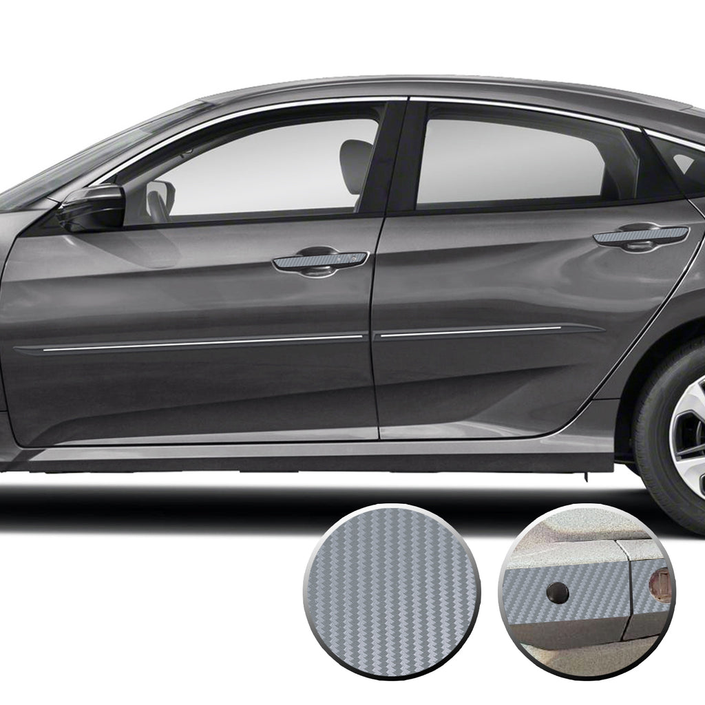 Door Handle Accent Overlay Vinyl Decal Compatible with Honda Civic 2016-2021