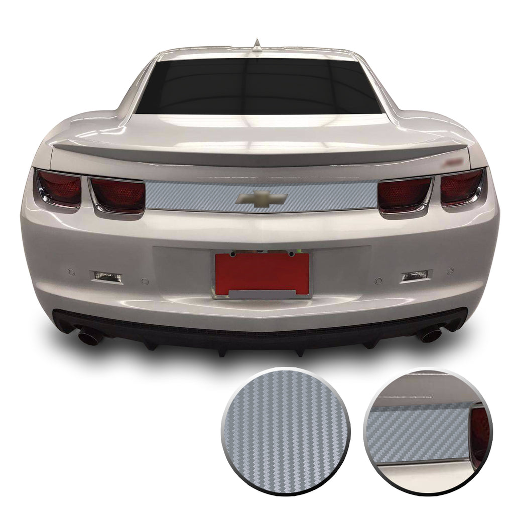 Trunk Rear Decklid Trim Graphic Vinyl Decal Compatible with Chevy Camaro 2010 2011 2012 2013