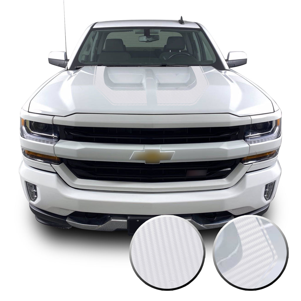 Rally Edition Style Hood Decal for 2016-2018 Z71 Chevrolet Silverado 1500