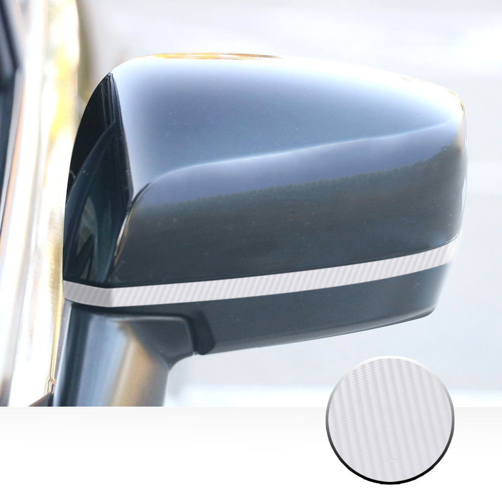 Mirror Trim Vinyl Decal Overlay Wrap Compatible with and Fits WRX STi 2015-2020