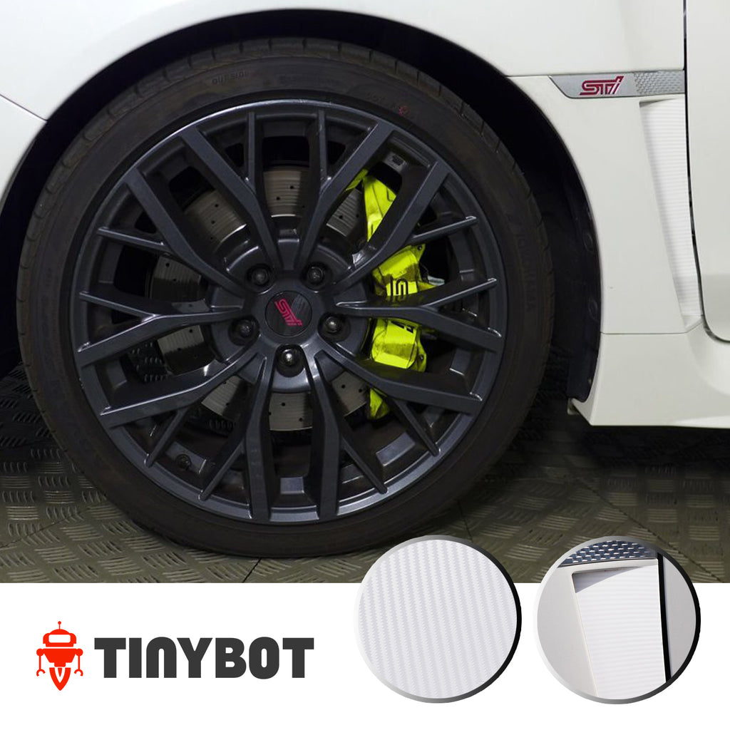 Fender Vent Vinyl Overlay Decal Compatible With and Fits 2015-2019 Subaru WRX STi