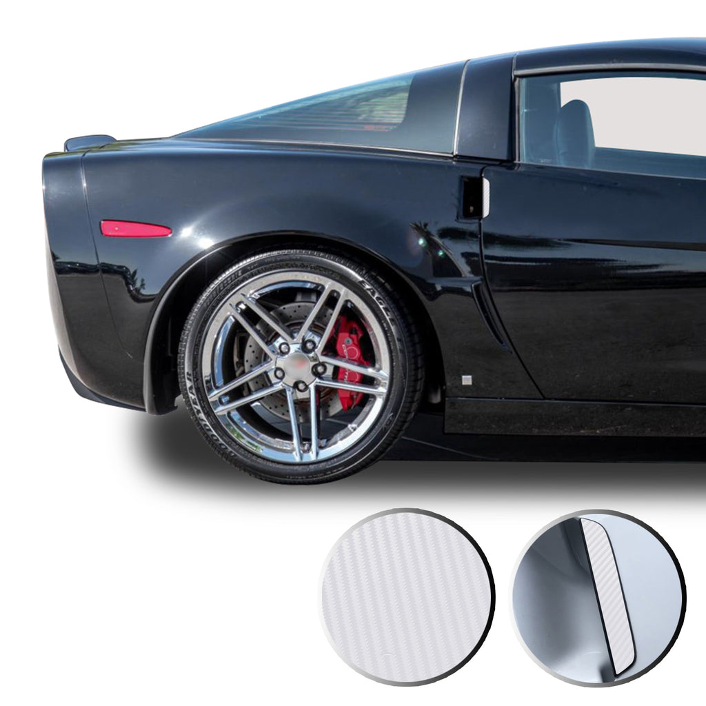 Door Handle Overlay Trim Wrap Vinyl Decal Compatible with and Fits Corvette 2005-2013