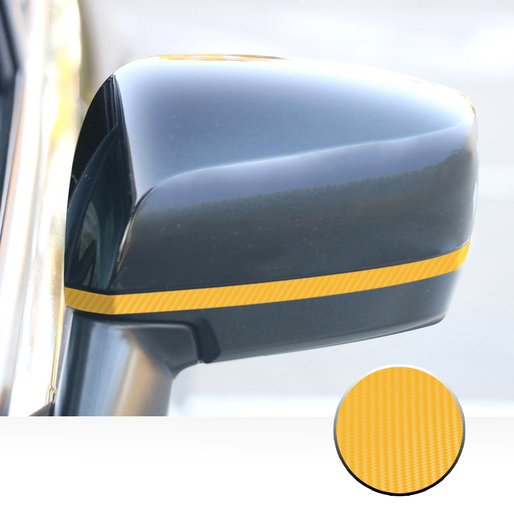 Mirror Trim Vinyl Decal Overlay Wrap Compatible with and Fits WRX STi 2015-2020