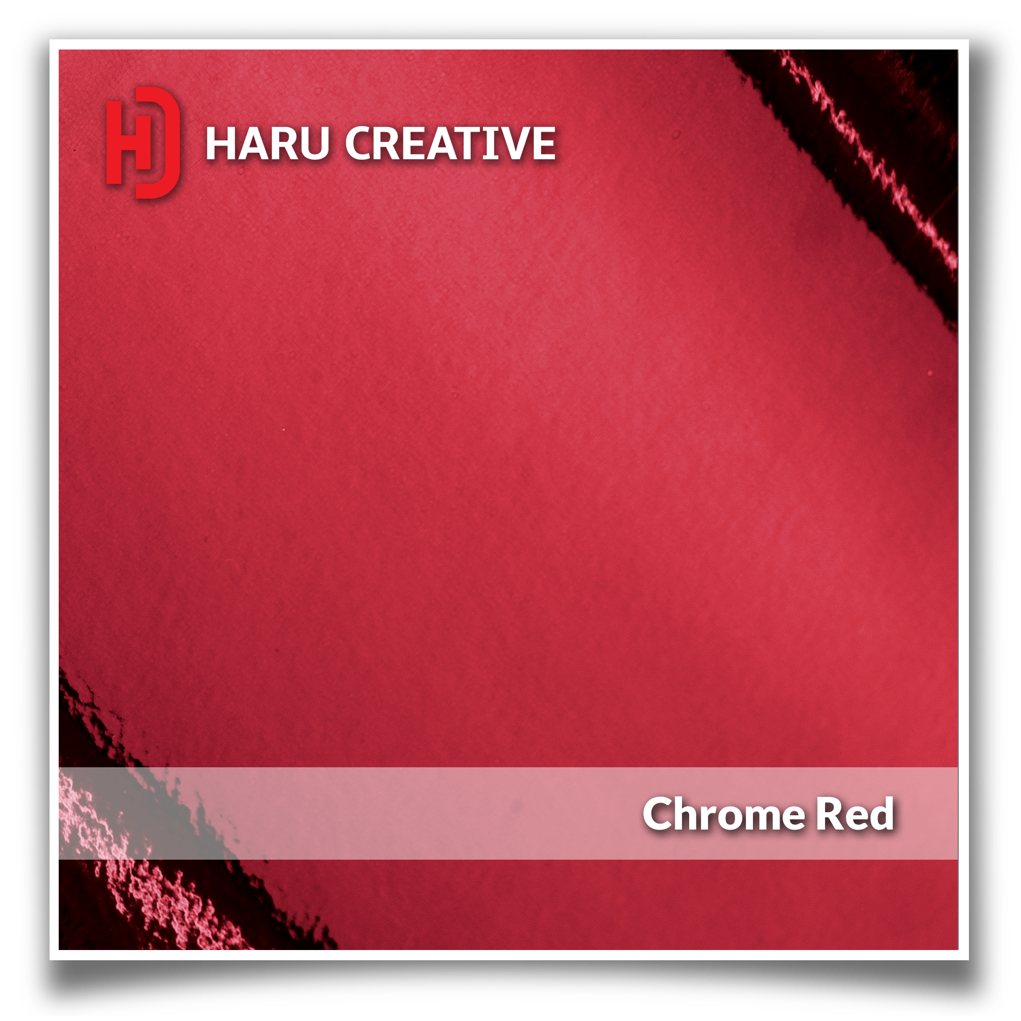 Prime Vinyl chrome Red Permanent Vinyl Roll, Metallic Red Vinyl for