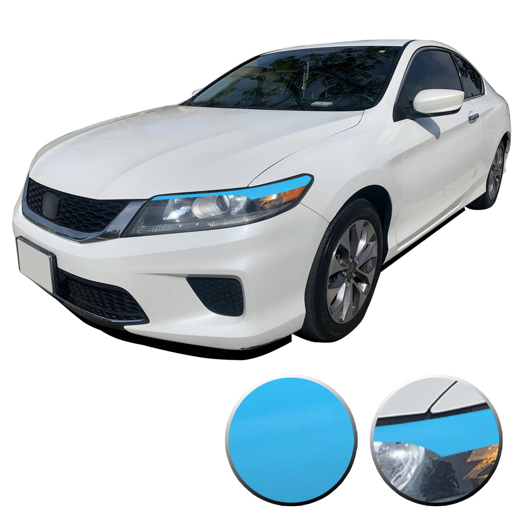 Headlight Eyelid Eyebrow Vinyl Decal Compatible with Honda Accord 2013-2015
