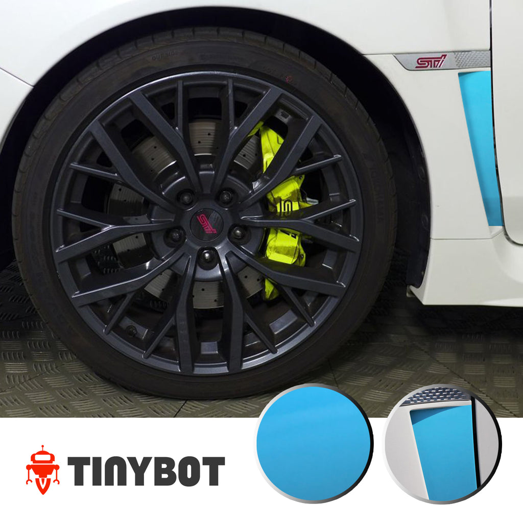 Fender Vent Vinyl Overlay Decal Compatible With and Fits 2015-2019 Subaru WRX STi