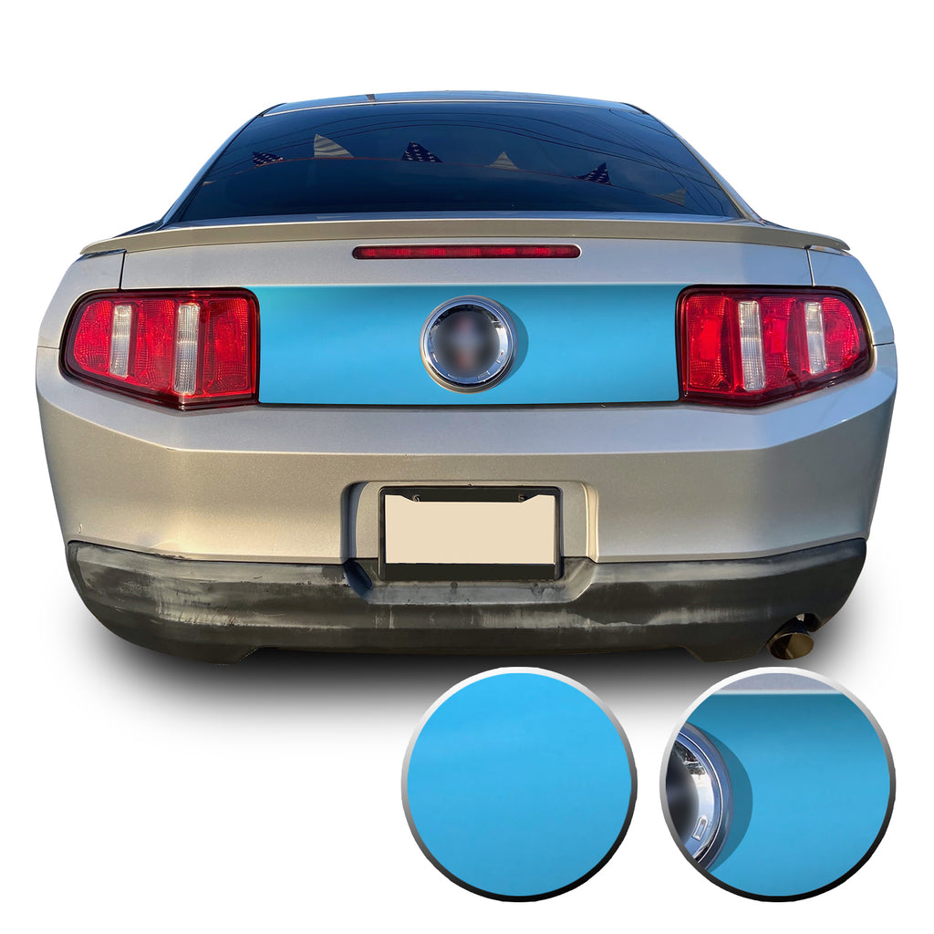 Trunk Rear Decklid Trim Graphic Vinyl Decal Compatible with Ford Mustang 2010-2014