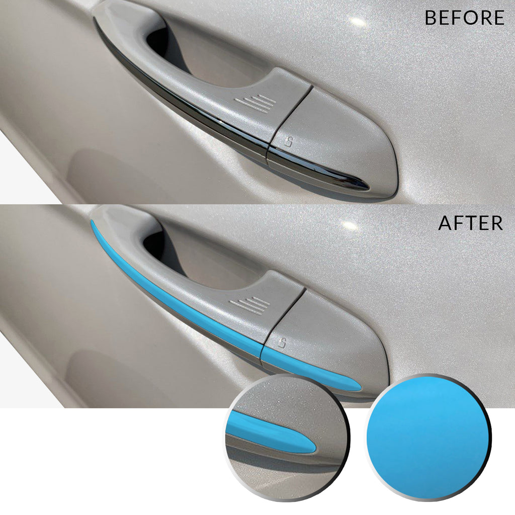 Door Handle Overlay Wrap Vinyl Decal Trim Compatible with and Fits Ford Fusion 2013-2019