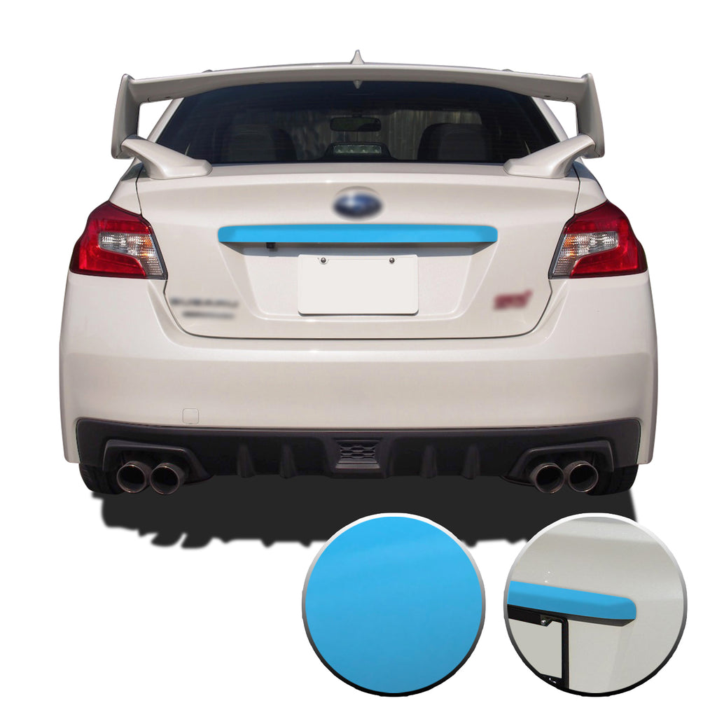 Trunk Trim Overlay Decal Compatible with and Fits Subaru WRX STi Trunk Trim 2015-2020