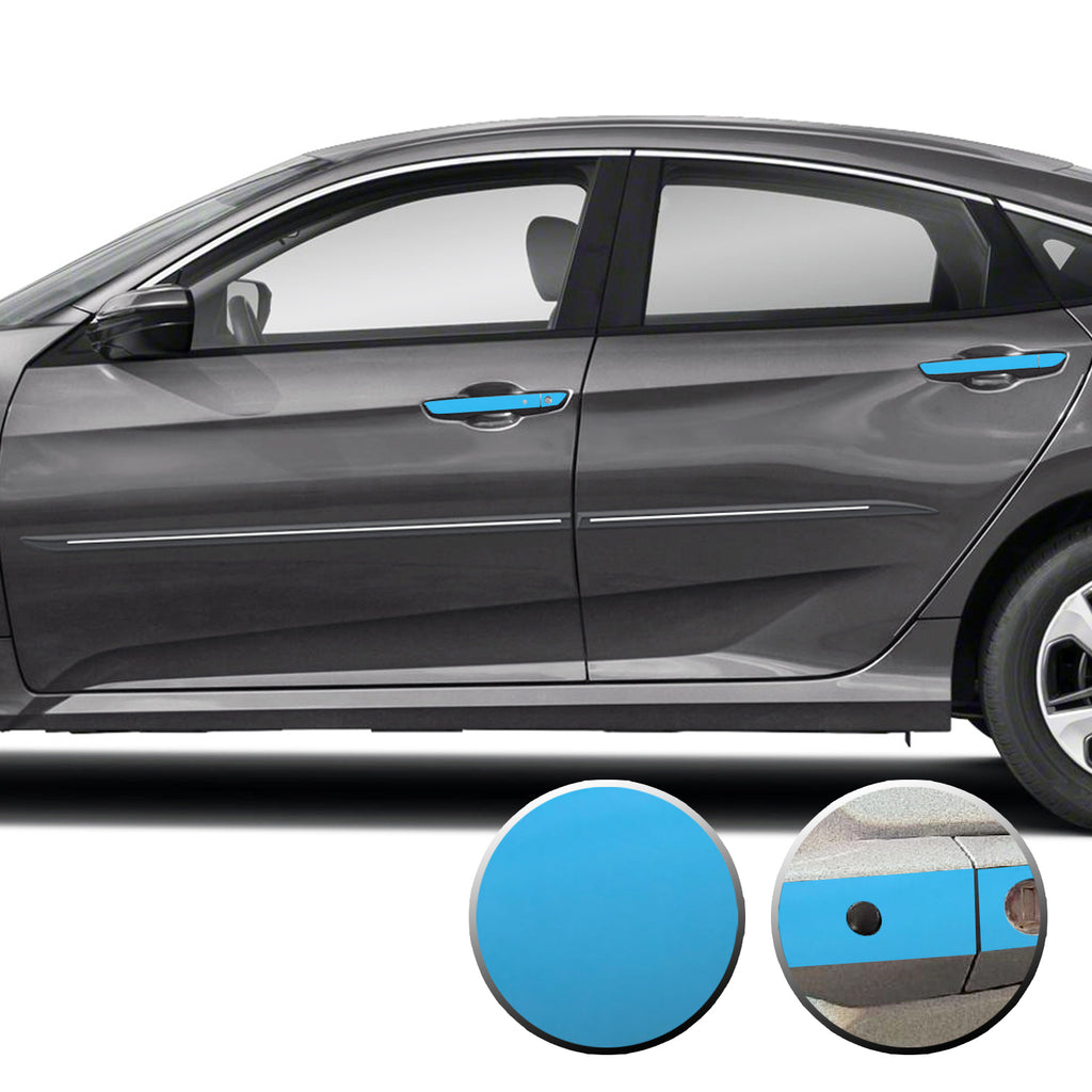 Door Handle Accent Overlay Vinyl Decal Compatible with Honda Civic 2016-2021