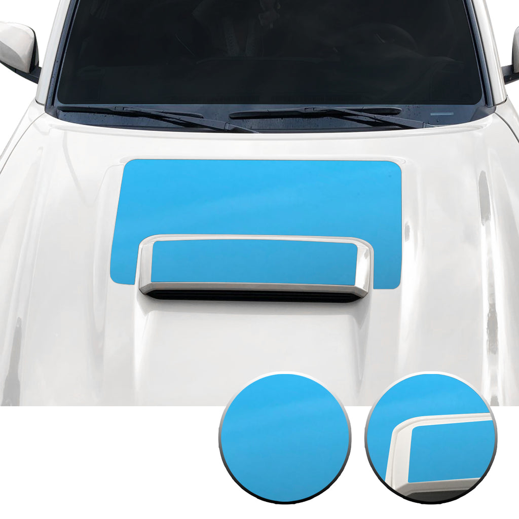 Hood Scoop Vinyl Overlay Decal Wrap Trim Compatible with and Fits Tacoma TRD Sport 2016-2020