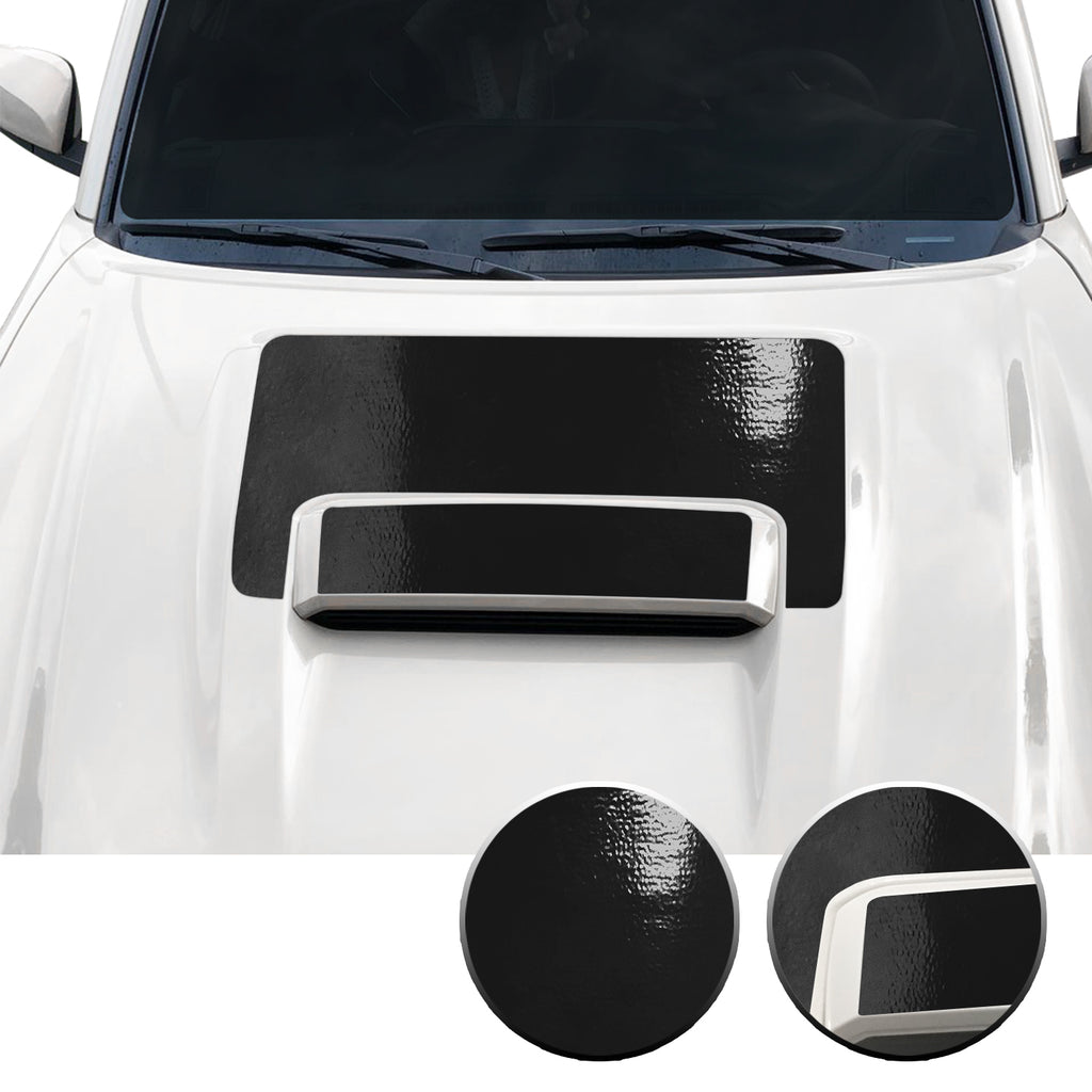 Hood Scoop Vinyl Overlay Decal Wrap Trim Compatible with and Fits Tacoma TRD Sport 2016-2020