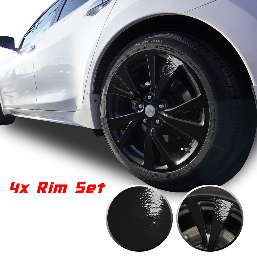 18" Wheel Rim Chrome Delete Vinyl Wrap Overlay Kit Compatible with and Fits Maxima 2016 - 2020