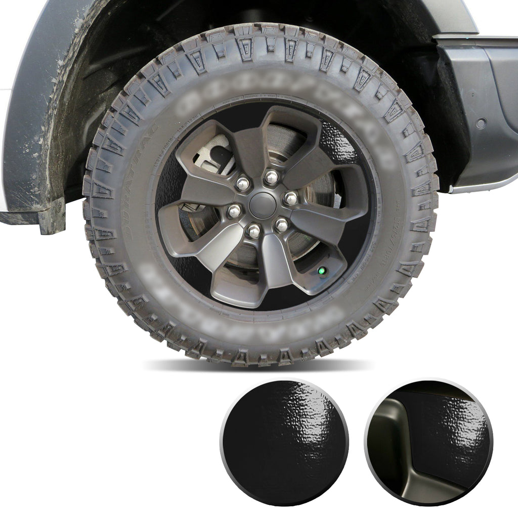 Full Wheel Overlay Rim Accent Vinyl Decal Wrap Compatible with Ram Rebel 2018+